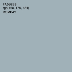 #A0B2B8 - Bombay Color Image