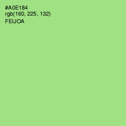 #A0E184 - Feijoa Color Image