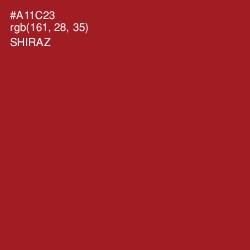 #A11C23 - Shiraz Color Image