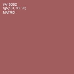 #A15D5D - Matrix Color Image