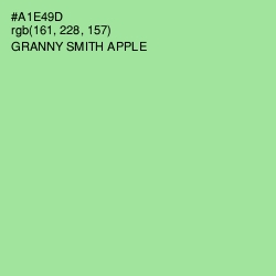#A1E49D - Granny Smith Apple Color Image