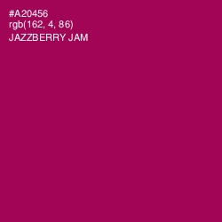 #A20456 - Jazzberry Jam Color Image