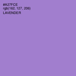 #A27FCE - Lavender Color Image