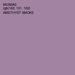 #A283A2 - Amethyst Smoke Color Image