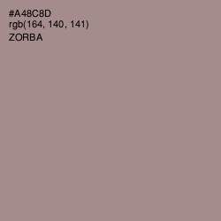 #A48C8D - Zorba Color Image