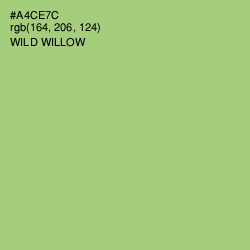 #A4CE7C - Wild Willow Color Image