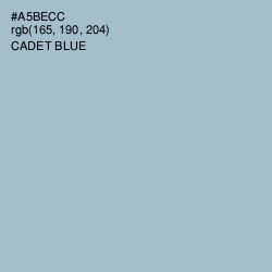 #A5BECC - Cadet Blue Color Image