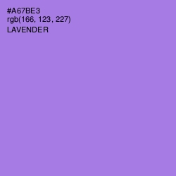#A67BE3 - Lavender Color Image