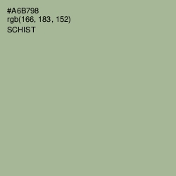 #A6B798 - Schist Color Image