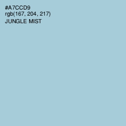 #A7CCD9 - Jungle Mist Color Image