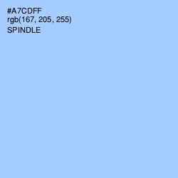 #A7CDFF - Spindle Color Image