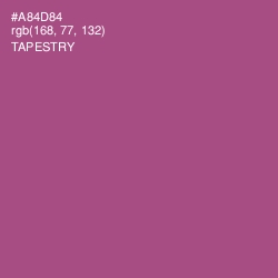 #A84D84 - Tapestry Color Image