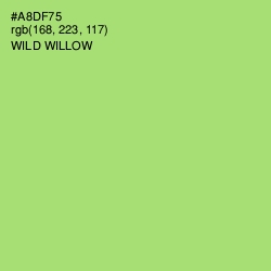 #A8DF75 - Wild Willow Color Image