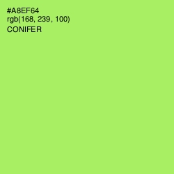 #A8EF64 - Conifer Color Image