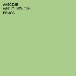 #ABCD8B - Feijoa Color Image