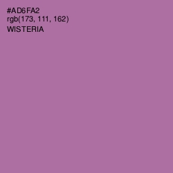 #AD6FA2 - Wisteria Color Image