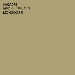 #ADA075 - Mongoose Color Image