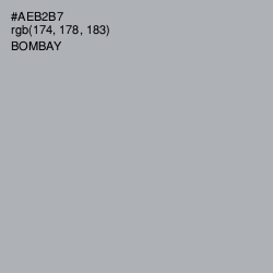 #AEB2B7 - Bombay Color Image