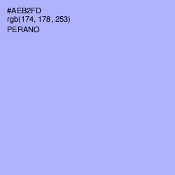 #AEB2FD - Perano Color Image