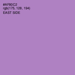 #AF80C2 - East Side Color Image
