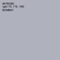 #AFB2BD - Bombay Color Image