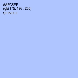 #AFC5FF - Spindle Color Image