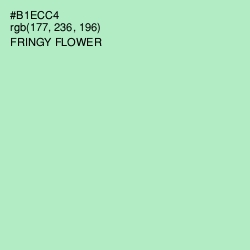 #B1ECC4 - Fringy Flower Color Image