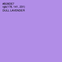 #B28DE7 - Dull Lavender Color Image