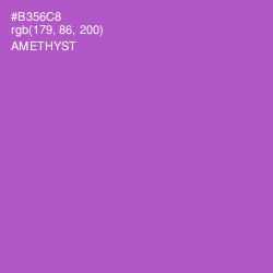 #B356C8 - Amethyst Color Image
