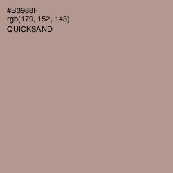 #B3988F - Quicksand Color Image