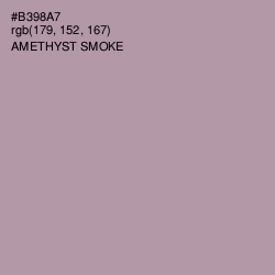 #B398A7 - Amethyst Smoke Color Image