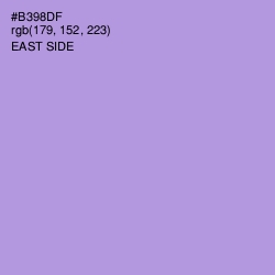 #B398DF - East Side Color Image
