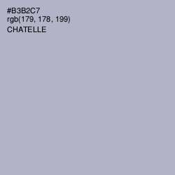 #B3B2C7 - Chatelle Color Image