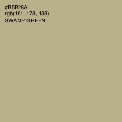 #B5B28A - Swamp Green Color Image