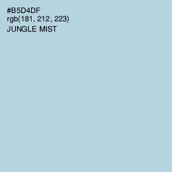 #B5D4DF - Jungle Mist Color Image