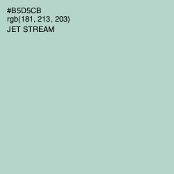 #B5D5CB - Jet Stream Color Image