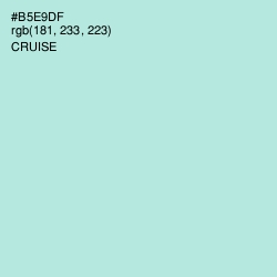 #B5E9DF - Cruise Color Image