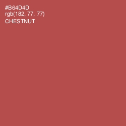 #B64D4D - Chestnut Color Image