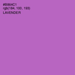 #B864C1 - Lavender Color Image