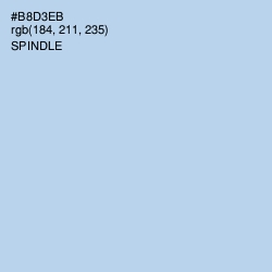 #B8D3EB - Spindle Color Image
