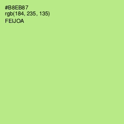 #B8EB87 - Feijoa Color Image