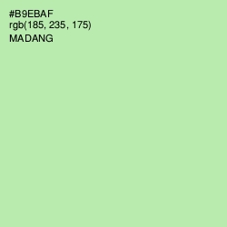 #B9EBAF - Madang Color Image