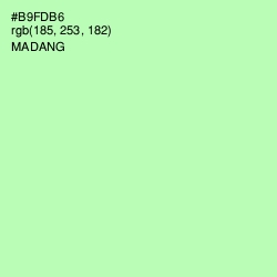 #B9FDB6 - Madang Color Image