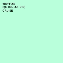 #B9FFDB - Cruise Color Image