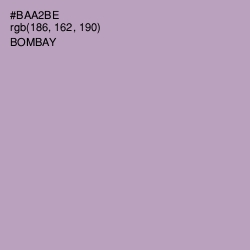 #BAA2BE - Bombay Color Image