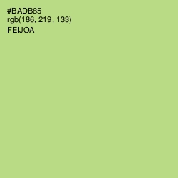 #BADB85 - Feijoa Color Image
