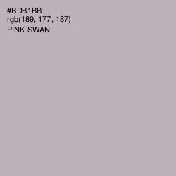 #BDB1BB - Pink Swan Color Image