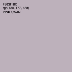 #BDB1BC - Pink Swan Color Image