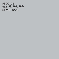 #BDC1C3 - Silver Sand Color Image