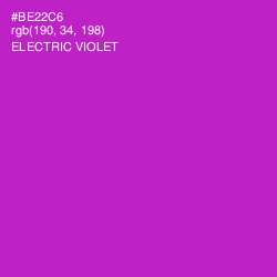 #BE22C6 - Electric Violet Color Image